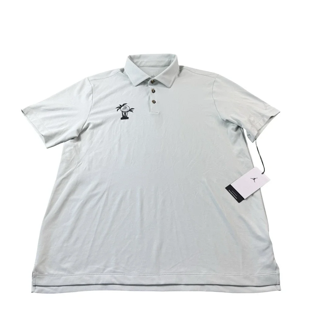 Jordan x DJ Khalid We The Best Green Stealth Evaporation Golf Polo Size L NWT